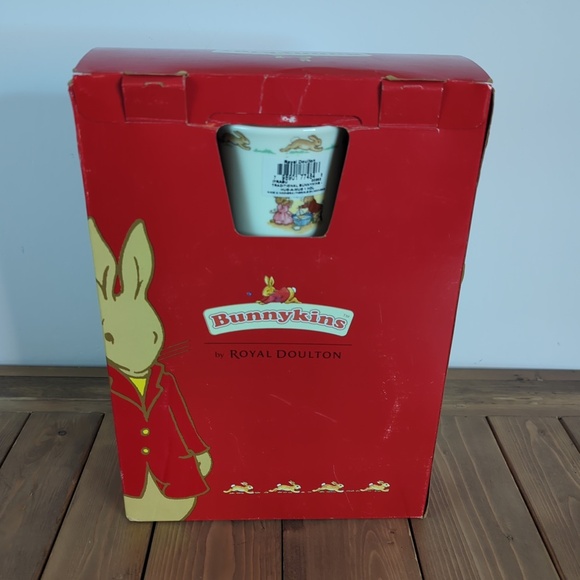 Royal Doulton Bunnykins Children’s Set – Vintage 3-Piece Nursery Dish Set in Ori - Picture 3 of 10